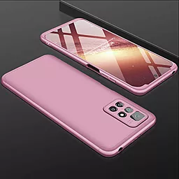 Чехол 1TOUCH GKK LikGus 360 градусов (opp) для Xiaomi Redmi 10 Розовый / Rose Gold - миниатюра 2