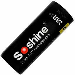 Аккумулятор Soshine Li-ion 26650 3.7V (4200мАч) (3454363) - миниатюра 2 Аккумулятор Soshine Li-ion 26650 3.7V (4200мАч) (3454363) - миниатюра 2