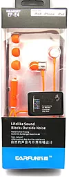Наушники Earfun EF-E4+mic Orange - миниатюра 2