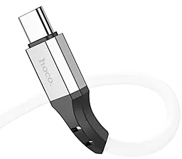 Кабель Hoco X86 Spear USB Type-C - Type-C 60w 3a 1м PD cable White - мініатюра 3 Кабель Hoco X86 Spear USB Type-C - Type-C 60w 3a 1м PD cable White - мініатюра 3