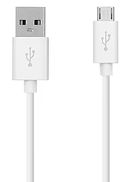Кабель Optima USB-A - micro USB 12w 2.4a 1м cable White - фото Кабель Optima USB-A - micro USB 12w 2.4a 1м cable White