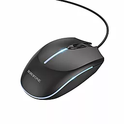 Компьютерная мышка Borofone BG10 (6941991102745) black - фото Компьютерная мышка Borofone BG10 (6941991102745) black