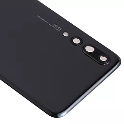 Задняя крышка корпуса Huawei P20 Pro со стеклом камеры Black - миниатюра 2