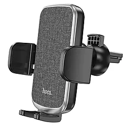 Держатель Hoco CA94 Polaris Push-Type Air Outlet Black - фото Держатель Hoco CA94 Polaris Push-Type Air Outlet Black
