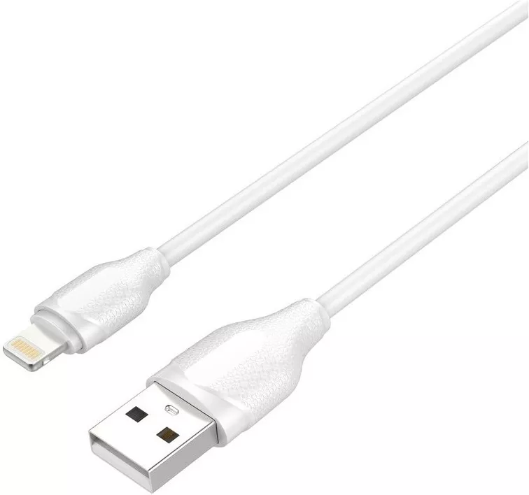 Кабель USB Powermax Premium Lightning Cable White (PWRMXC1L) - фото 2