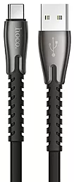 Кабель Hoco U58 Core USB-A - Type-C 12w 2.4a 1.2м cable Black - фото Кабель Hoco U58 Core USB-A - Type-C 12w 2.4a 1.2м cable Black
