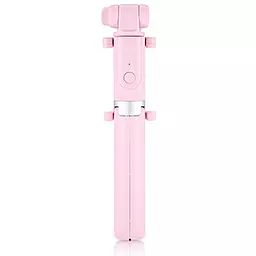 Монопод-трипод Remax RP-P9 Selfi stick Bluetooth Pink