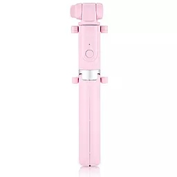 Монопод-трипод Remax RP-P9 Selfi stick Bluetooth Pink - фото Монопод-трипод Remax RP-P9 Selfi stick Bluetooth Pink