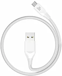 USB Кабель Tronsmart Nylon Type-C Cable White (ATC7) - мініатюра 2