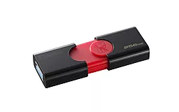 Флешка Kingston 256GB DataTraveler 106 USB3.1 (DT106/256GB) Black - фото Флешка Kingston 256GB DataTraveler 106 USB3.1 (DT106/256GB) Black
