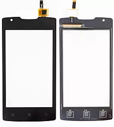 Сенсор (тачскрин) Lenovo IdeaPhone A1000m Black - фото Сенсор (тачскрин) Lenovo IdeaPhone A1000m Black