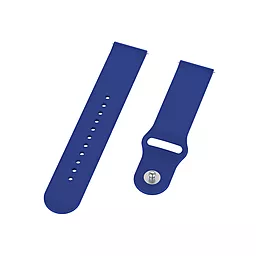 Сменный ремешок для умных часов Honor MagicWatch 2/Huawei Watch 3 Pro Classic 46mm (707055) Dark Blue - миниатюра 3