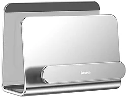 Тримач Baseus Wall-mounted metal holder Silver (SUBG-0S)
