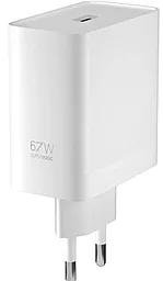 Мережевий зарядний пристрій OnePlus SuperVooc 67w USB-A fast charger OEM white - фото Мережевий зарядний пристрій OnePlus SuperVooc 67w USB-A fast charger OEM white
