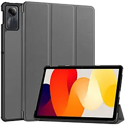Чехол для планшета BeCover Smart Case для Xiaomi Redmi Pad SE 11" Gray (709860) - фото Чехол для планшета BeCover Smart Case для Xiaomi Redmi Pad SE 11" Gray (709860)