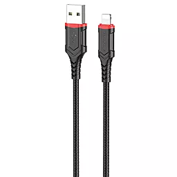 Кабель USB Borofone BX67 2.4A Lightning Cable Black