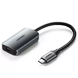 Видео переходник (адаптер) Ugreen CM236 USB Type-C - Mini DP 4k 60hz 0.1m gray (60351)