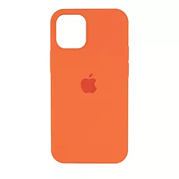 Чехол Silicone Case Full для Apple iPhone 12 Pro Max Apricot