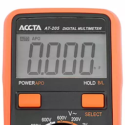 Мультиметр Accta AT-205 - миниатюра 4