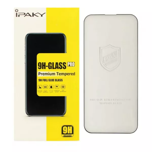 Защитное стекло iPaky для iPhone 14 Pro Black - фото 1