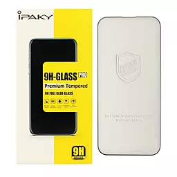 Защитное стекло iPaky для iPhone 14 Pro Black - фото Защитное стекло iPaky для iPhone 14 Pro Black
