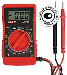 Мультиметр UNI-T UTM 120B (UT20B) - фото Мультиметр UNI-T UTM 120B (UT20B)