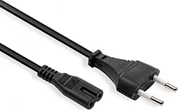 Сетевой кабель Voltronic PC-184 / 2 CEE7 / 16 C7-1CM8155-1,8 2 pin 0.75mm 1.8M Black - фото Сетевой кабель Voltronic PC-184 / 2 CEE7 / 16 C7-1CM8155-1,8 2 pin 0.75mm 1.8M Black