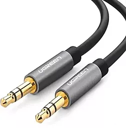 Аудио кабель Ugreen AV119 AUX mini Jack 3.5mm M/M Cable 0.5 м black (10732) - фото Аудио кабель Ugreen AV119 AUX mini Jack 3.5mm M/M Cable 0.5 м black (10732)