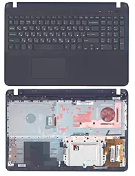 Клавиатура для ноутбука Sony SF510 с топ панелью черная