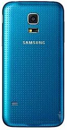 Задняя крышка корпуса Samsung Galaxy S5 mini G800H Electric Blue - фото Задняя крышка корпуса Samsung Galaxy S5 mini G800H Electric Blue