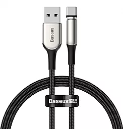 Кабель Baseus Zinc Magnetic Charging USB-A - Type-C 10w 1м cable Black - фото Кабель Baseus Zinc Magnetic Charging USB-A - Type-C 10w 1м cable Black