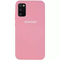 Чехол Epik Silicone Cover My Color Full Protective (AA) Samsung A415 Galaxy A41 Pink