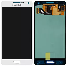 Дисплей Samsung Galaxy A5 A500 2015 з тачскріном, оригінал, White