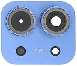 Скло камери Xiaomi Redmi 15C 4G / Redmi 15C з рамкою Moonlight Blue - фото Скло камери Xiaomi Redmi 15C 4G / Redmi 15C з рамкою Moonlight Blue