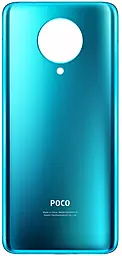 Задняя крышка корпуса Xiaomi Poco F2 Pro, с логотипом "Poco" Original Neon Blue - фото Задняя крышка корпуса Xiaomi Poco F2 Pro, с логотипом "Poco" Original Neon Blue