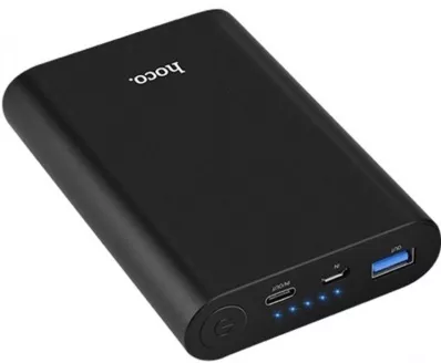 Повербанк Hoco J3 Leling Rapid 8000mAh Black - фото 2