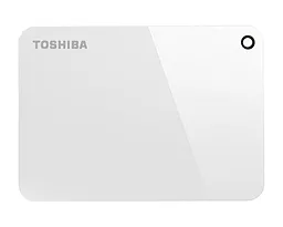 Зовнішній жорсткий диск Toshiba USB 2TB Canvio Advance White (HDTC920EW3AA)