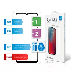 Защитное стекло ACCLAB Full Glue для Samsung Galaxy A04, A04e Черный (1283126544804) - миниатюра 7