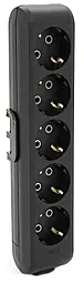 Колодка для удлинителя Viko Multi-Let 3500w 16a 5 розеток черная (90134500) - фото Колодка для удлинителя Viko Multi-Let 3500w 16a 5 розеток черная (90134500)