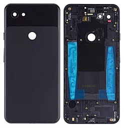 Задняя крышка корпуса Google Pixel 3a XL со стеклом камеры, Original  Just Black