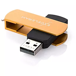 Флешка Exceleram 8GB P2 Series USB 2.0 (EXP2U2GOB08) Gold