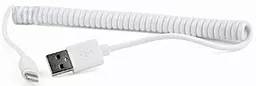 Кабель Cablexpert USB-A - Lightning 12w 2.4a 1.5м cable White (CC-LMAM-1.5M-W) - фото Кабель Cablexpert USB-A - Lightning 12w 2.4a 1.5м cable White (CC-LMAM-1.5M-W)