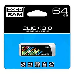 Флешка GooDRam 64GB CL!CK Black USB 3.0 (PD64GH3GRCLKR9) - миниатюра 3