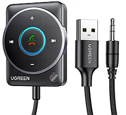 Bluetooth адаптер Ugreen CM723 BT5.4 Audio Receiver black (35002) - фото Bluetooth адаптер Ugreen CM723 BT5.4 Audio Receiver black (35002)