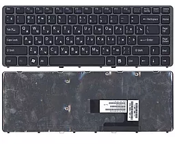 Клавіатура для ноутбуку Sony Vaio VGN-NW чорна