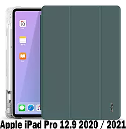 Чехол для планшета BeCover Tri Fold Soft TPU для Apple iPad 10.2" 7 (2019), 8 (2020), 9 (2021)  Dark Green (707541)