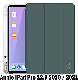 Чехол для планшета BeCover Tri Fold Soft TPU для Apple iPad 10.2" 7 (2019), 8 (2020), 9 (2021) Dark Green (707541) - фото Чехол для планшета BeCover Tri Fold Soft TPU для Apple iPad 10.2" 7 (2019), 8 (2020), 9 (2021) Dark Green (707541)