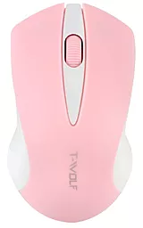 Компьютерная мышка TWolf Q2 2.4G Pink