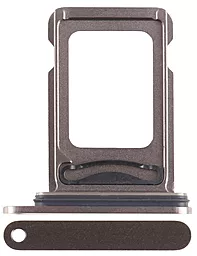 Слот (лоток) SIM-карти Apple iPhone 15 Pro / iPhone 15 Pro Max Dual SIM Natural Titanium