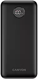 Повербанк Canyon PB-2002 20000mAh QC3 PD 22.5W Black (CNE-CPB2002B) - фото Повербанк Canyon PB-2002 20000mAh QC3 PD 22.5W Black (CNE-CPB2002B)